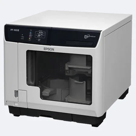 Epson Discproducer PP-100III - pp100III epson discproducer robot duplicator inkjet disk printer